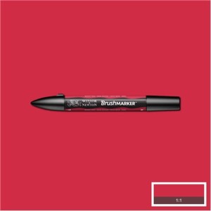 Winsor & Newton Brushmarker Berry Red