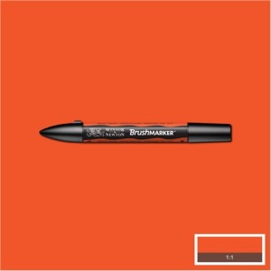 Winsor & Newton Brushmarker Bright Orange