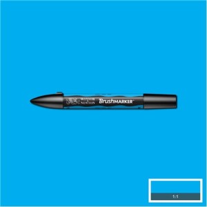 Winsor & Newton Brushmarker Cyan
