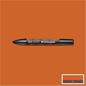 Winsor & Newton Brushmarker Saddle Brown