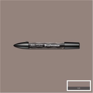 Winsor & Newton Brushmarker Warm Grey 4