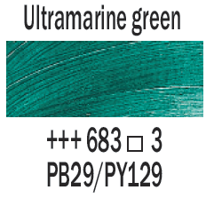 Profesjonalna Farba Olejna Rembrandt 40ml Ultramarine Green