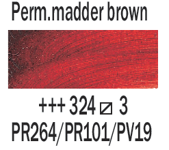 Profesjonalna Farba Olejna Rembrandt 40ml Permanent Madder Brown