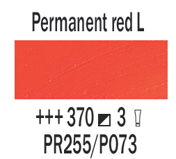 Profesjonalna Farba Olejna Rembrandt 40ml Permanent Red Light 