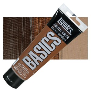 Farba Akrylowa Liquitex Basics Burnt Umber 