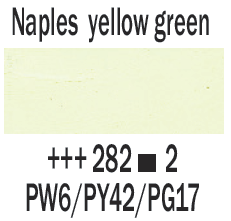 Profesjonalna Farba Olejna Rembrandt 40ml Naples Yellow Green