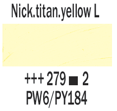 Profesjonalna Farba Olejna Rembrandt 40ml Nickel Titanium Yellow Light