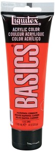 Farba Akrylowa Liquitex Basics Naphthol Crimson