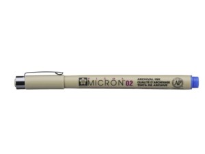 Cienkopis Techniczny Sakura Pigma Micron 02 Niebieski
