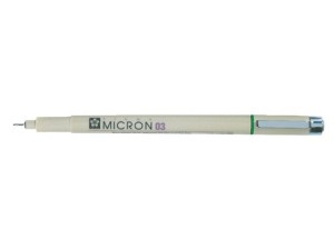 Cienkopis Techniczny Sakura Pigma Micron 03 Zielony