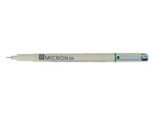 Cienkopis Techniczny Sakura Pigma Micron 04 Zielony