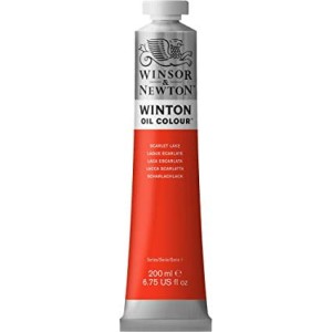 Studyjna Farba Olejna Winton 200ml Scarlet Lake