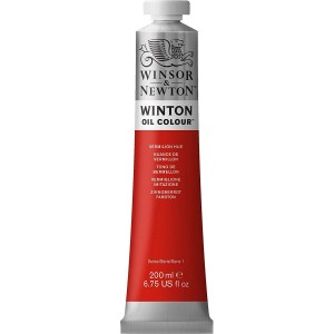 Studyjna Farba Olejna Winton 200ml Vermilion Hue