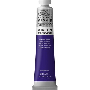 Studyjna Farba Olejna Winton 200ml  Dioxazine Purple