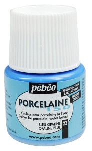 Farba Pebeo Porcelaine 150 Opaline Blue