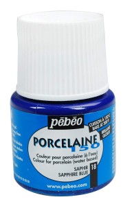 Farba Pebeo Porcelaine 150 Sapphire Blue