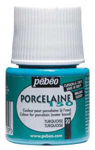 Farba Pebeo Porcelaine 150 Turquoise