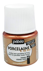 Farba Pebeo Porcelaine 150 Vermeil Gold