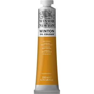 Studyjna Farba Olejna Winton 200ml Raw Sienna