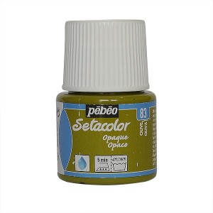 Farba do Tkanin Pebeo Setacolor Opaque Olive 