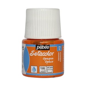 Farba do Tkanin Pebeo Setacolor Opaque Orange