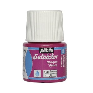 Farba do Tkanin Pebeo Setacolor Opaque Raspberry