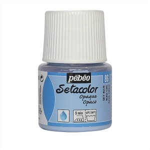 Farba do Tkanin Pebeo Setacolor Opaque Sky Blue