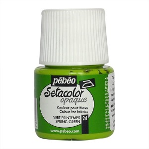 Farba do Tkanin Pebeo Setacolor Opaque Spring Green