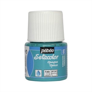 Farba do Tkanin Pebeo Setacolor Opaque Turquoise