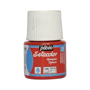 Farba do Tkanin Pebeo Setacolor Opaque Vermillion