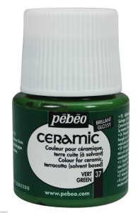 Farba Pebeo Ceramic Green