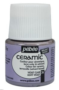 Farba Pebeo Ceramic Light Violet