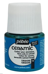 Farba Pebeo Ceramic Turquoise