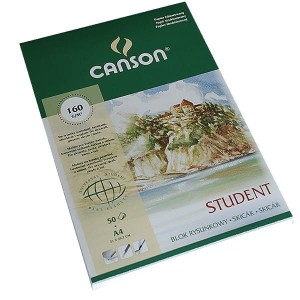 Canson Student do szkicu i rysunku A4 150gsm