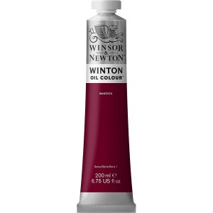Studyjna Farba Olejna Winton 200ml Magenta