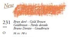 Sennelier Pastela Olejna Gold Brown