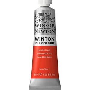 Studyjna Farba Olejna Winton 37ml Scarlet Lake