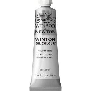 Studyjna Farba Olejna Winton 37ml Titanium White