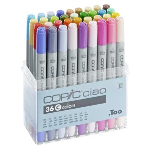 Copic Ciao Marker Alkoholowy Zestaw 36szt. C