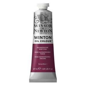 Studyjna Farba Olejna Winton 37ml Quinacridoe Deep Pink