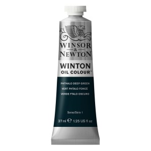 Studyjna Farba Olejna Winton 37ml Phthalo Deep Green