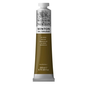 Studyjna Farba Olejna Winton 200ml Azo Brown