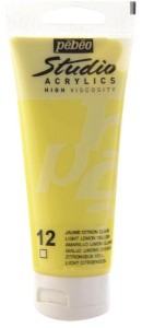 Farba Akrylowa Pebeo Light Lemon Yellow 