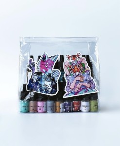 Zestaw Tuszy Alkoholowy Mini Alkoholink 40 x 5ml Kamenskaya Ink