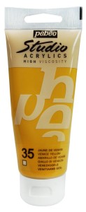 Farba Akrylowa Pebeo Venice Yellow