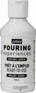 Pebeo Pouring Experiences 118ml Titanium White