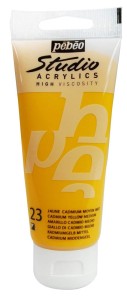 Farba Akrylowa Pebeo Cadmium Yellow Medium 