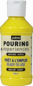 Pebeo Pouring Experiences 118ml Primary Yellow
