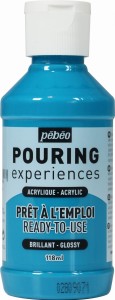 Pebeo Pouring Experiences 118ml Turquoise Blue