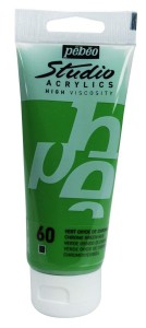 Farba Akrylowa Pebeo Chrome Green Green Hue